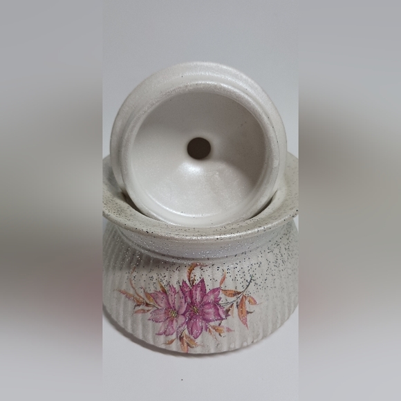 Vintage Berger Ceramic Trinket Bowl with Lid - Picture 3 of 8